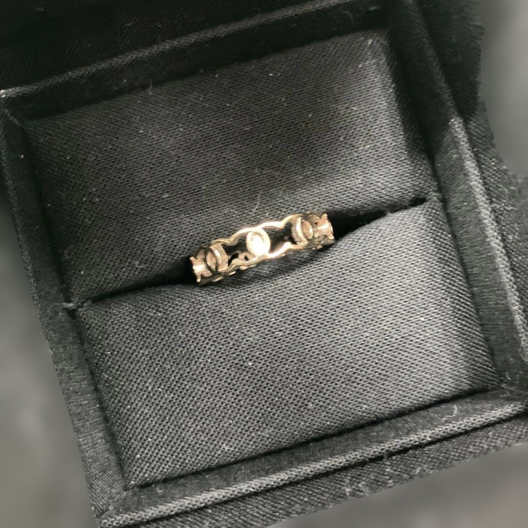 箱説付‼️【CHANEL】アラウンド ココマークリング AB6413 ゴールド