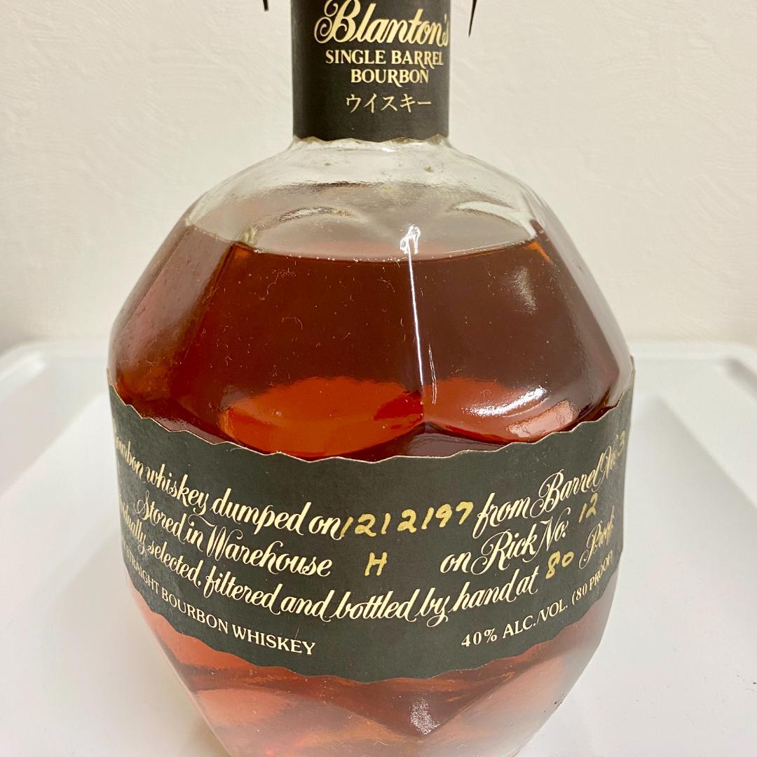 Blanton's◆ブラントン◆バーボンウイスキー◆1997年ボトリング◆未開封