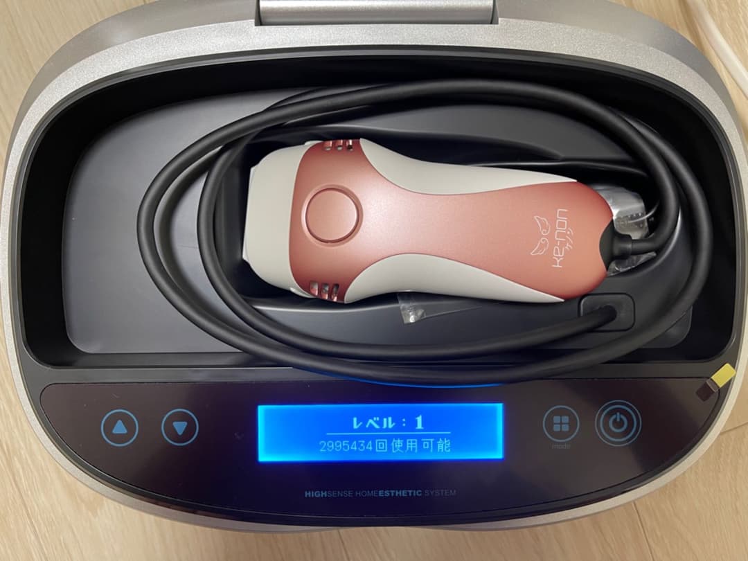 ケノン 脱毛器 Ver.8.4 kenon 眉毛用器具付