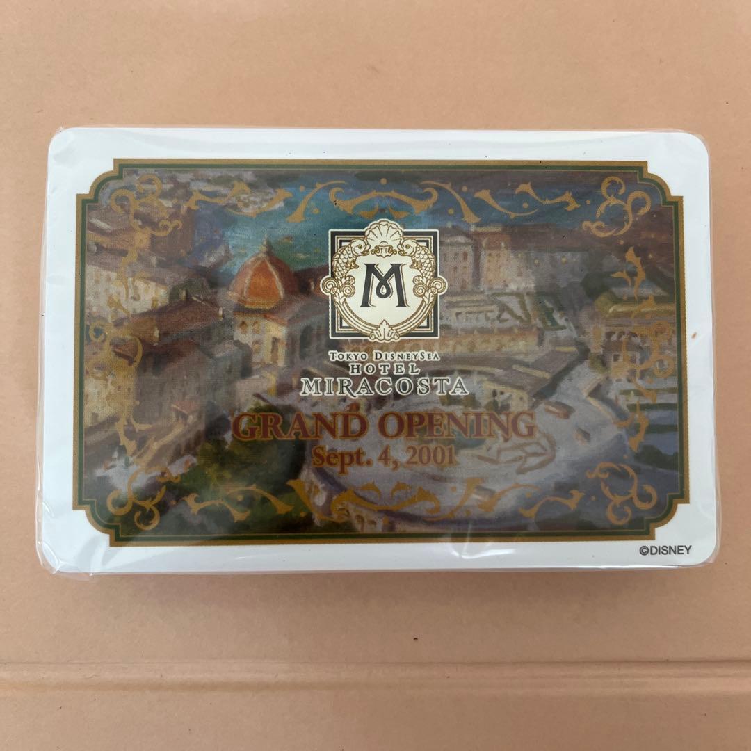 ホテル ミラコスタ グランドオープニング記念　トランプ　非売品　×4個