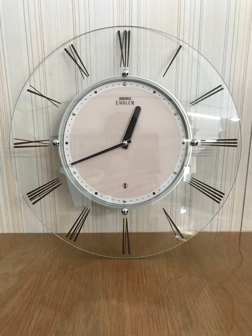 ☆【美品】掛け時計 SEIKO EMBLEM HS529A