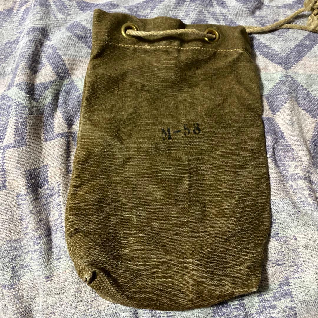 ビンテージM-58 キャンバスバッグ オリーブドラブ