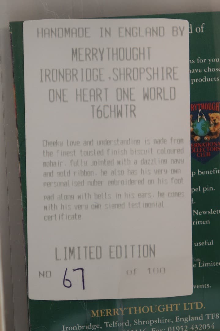 WDW CONVENTION2000限定マイクロチーキー 67/100 ベージュ