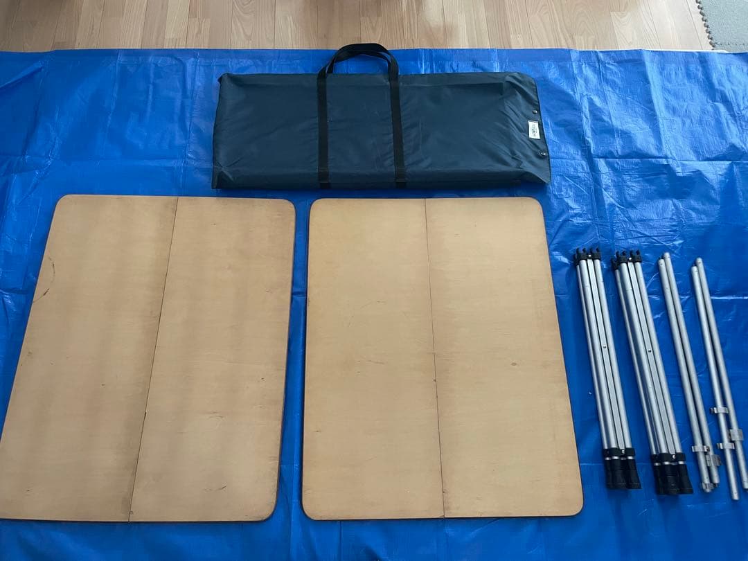 スノーピーク　フォールディングテーブル　2台セット　収納バッグ付き