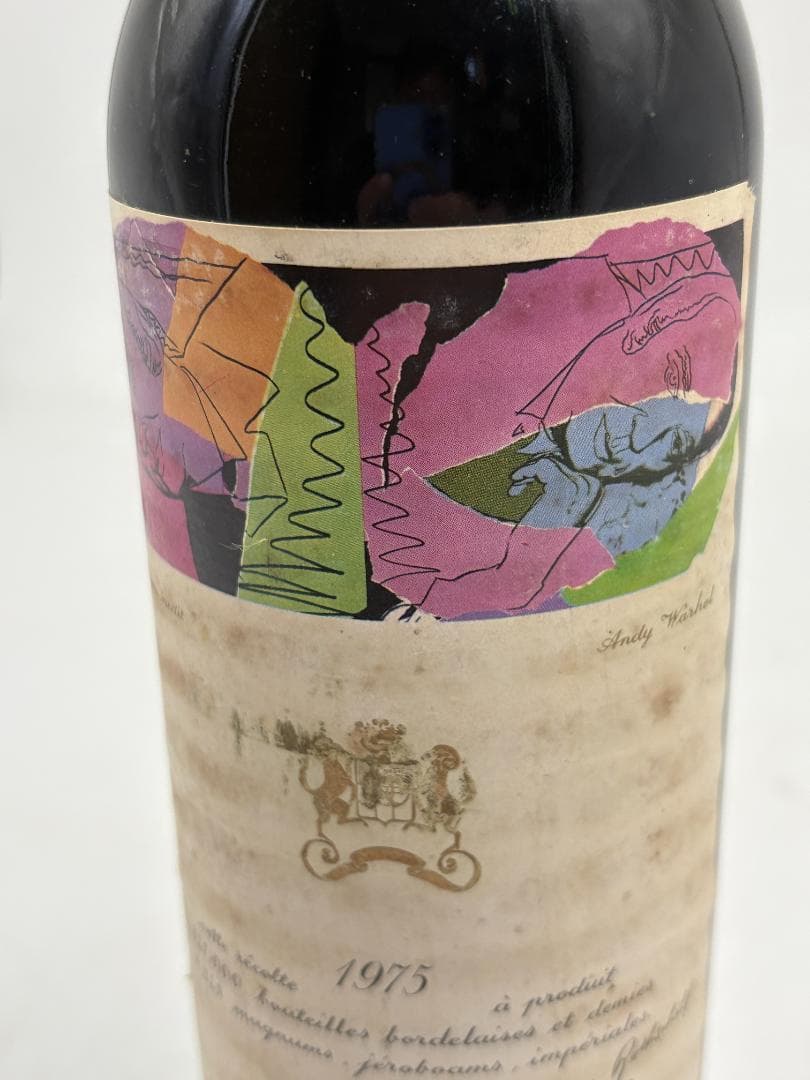 Château Mouton Rothschild 1975/Andy Warh