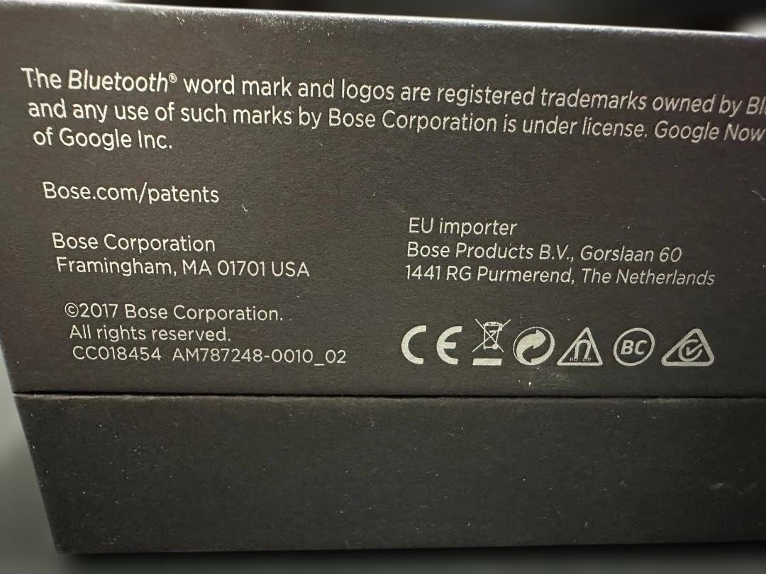 【美品】Bose SoundWear Companion speaker