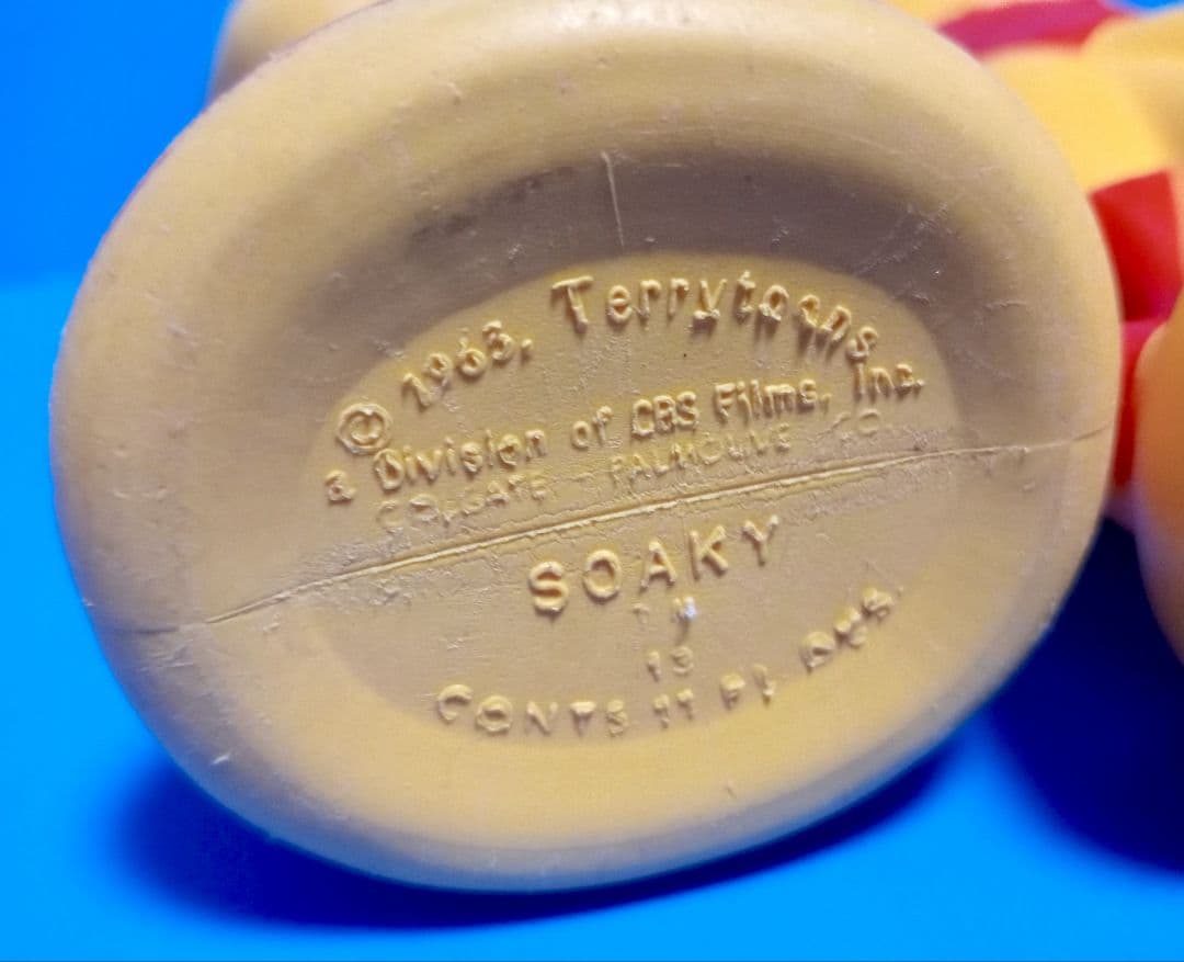 1960s 米国ビンテージsoaky ソーキー ソープボトル×２ マイティマウス