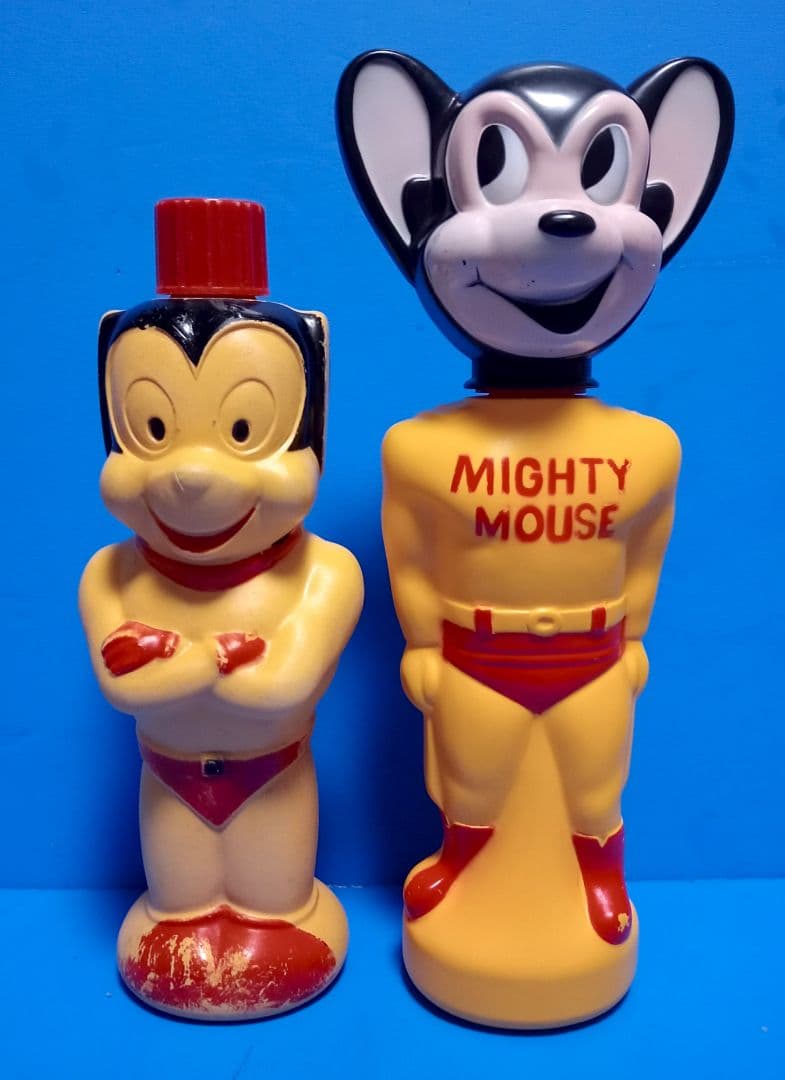 1960s 米国ビンテージsoaky ソーキー ソープボトル×２ マイティマウス