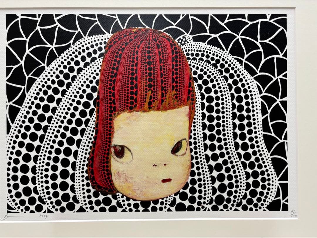 奈良美智、草間彌生 アートポスターコラボ 南瓜