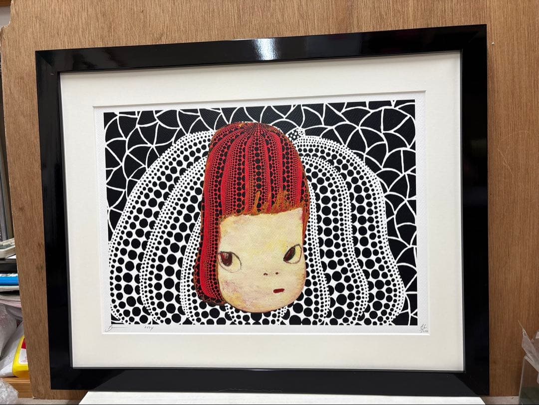 奈良美智、草間彌生 アートポスターコラボ 南瓜