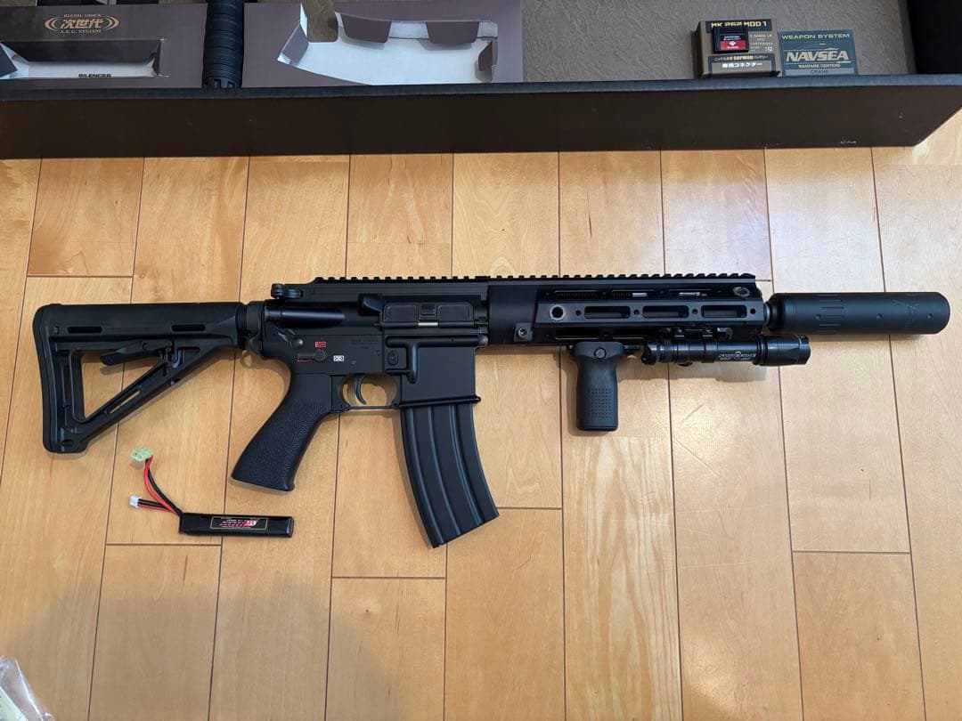 次世代電動ガン DEVGRU HK 416 D カスタム　リポ化済み