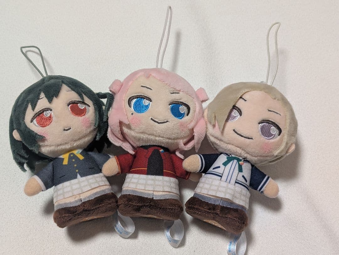 ラブライブ　虹ヶ咲学園スクールアイドル同好会　モアプラス　マスコット　３点セット