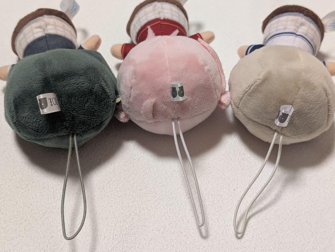 ラブライブ　虹ヶ咲学園スクールアイドル同好会　モアプラス　マスコット　３点セット