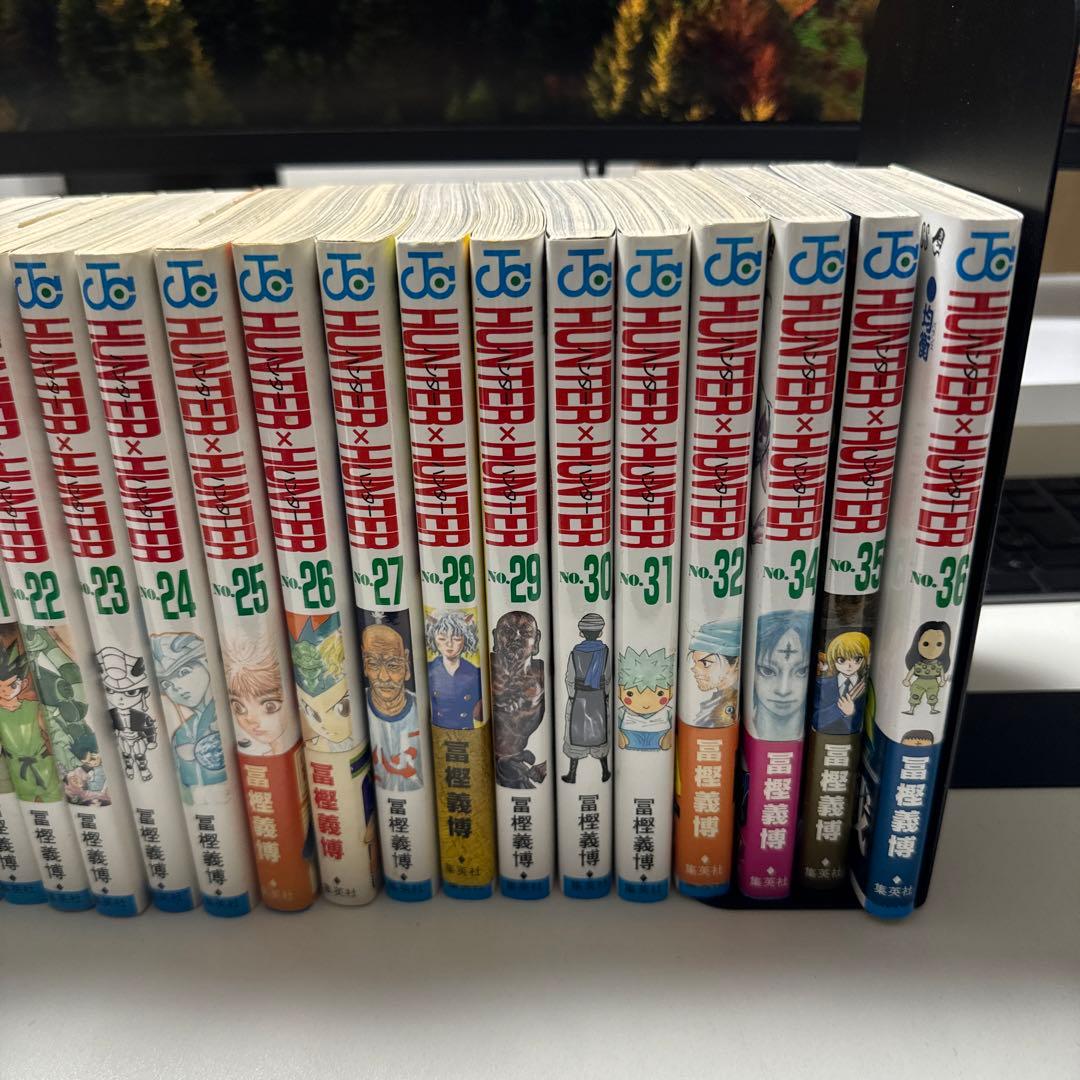 HUNTER×HUNTERほぼ漫画全巻セット(⚠️33巻のみ無し)ハンターハンター