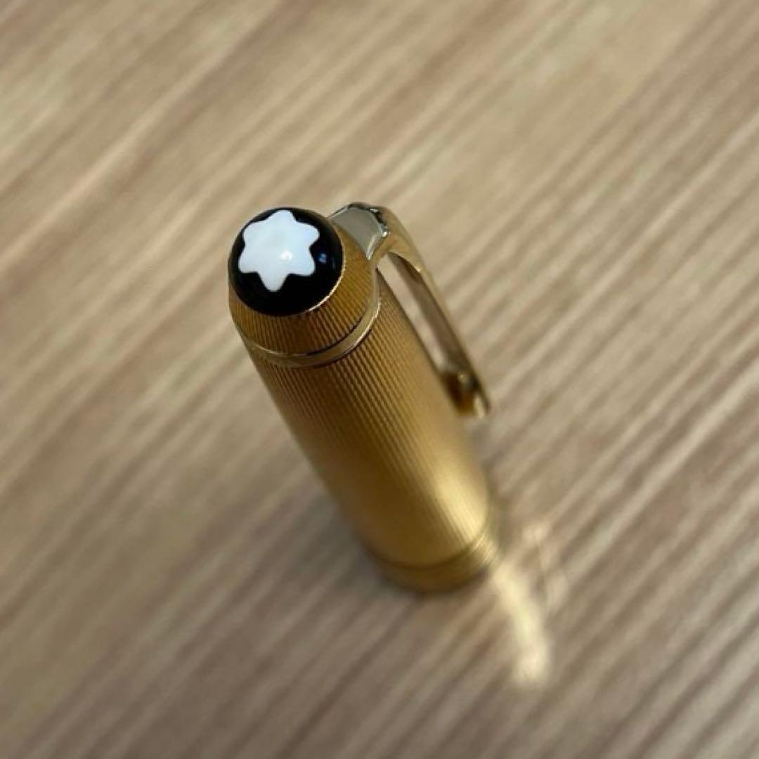 g*o様 モンブラン　万年筆　ゴールド　18k マイスターシュテュック　波柄　4