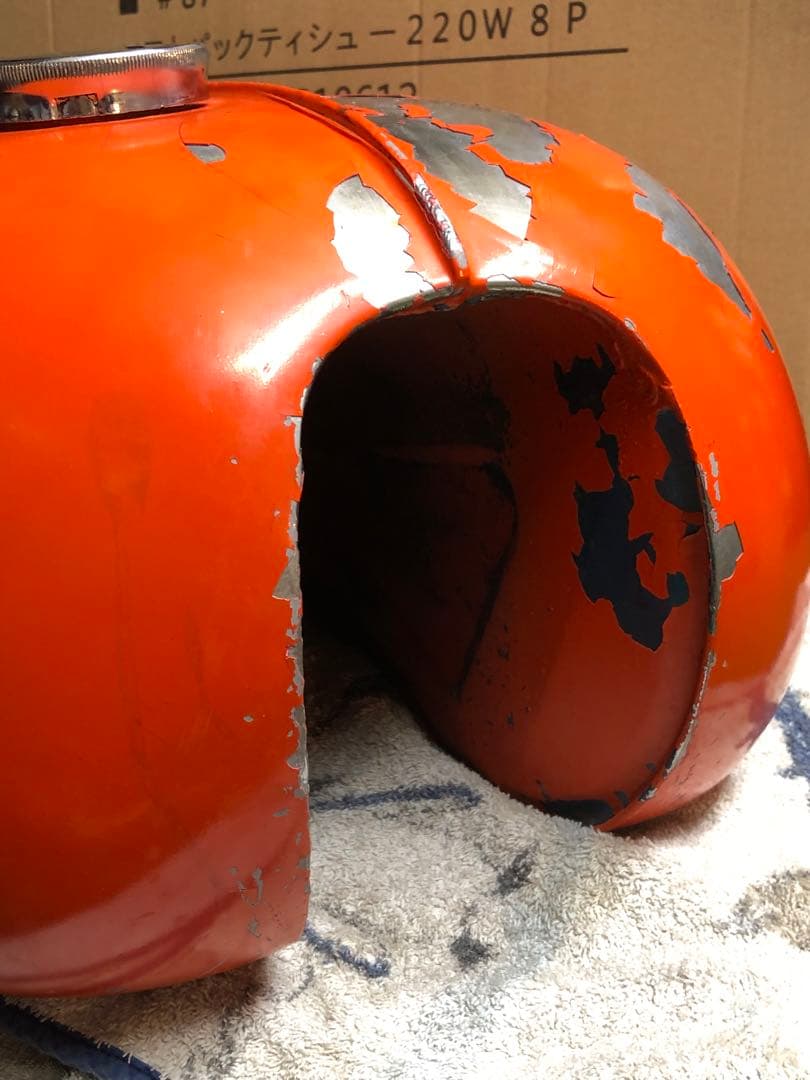 ビンテージ英車タンク不明BSAレストアベース