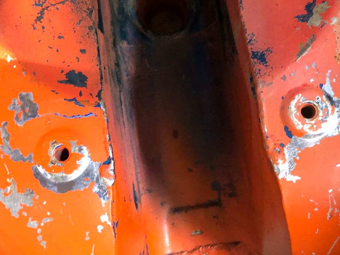 ビンテージ英車タンク不明BSAレストアベース