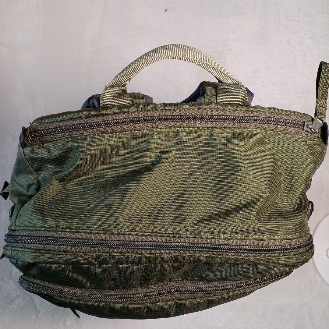 mont-bell モンベル　3WAYバッグパック　大容量　オリーブ