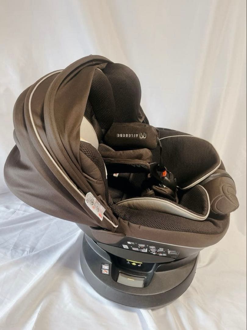 エールベベ クルット5i グランス ISOFIX 回転式 美品
