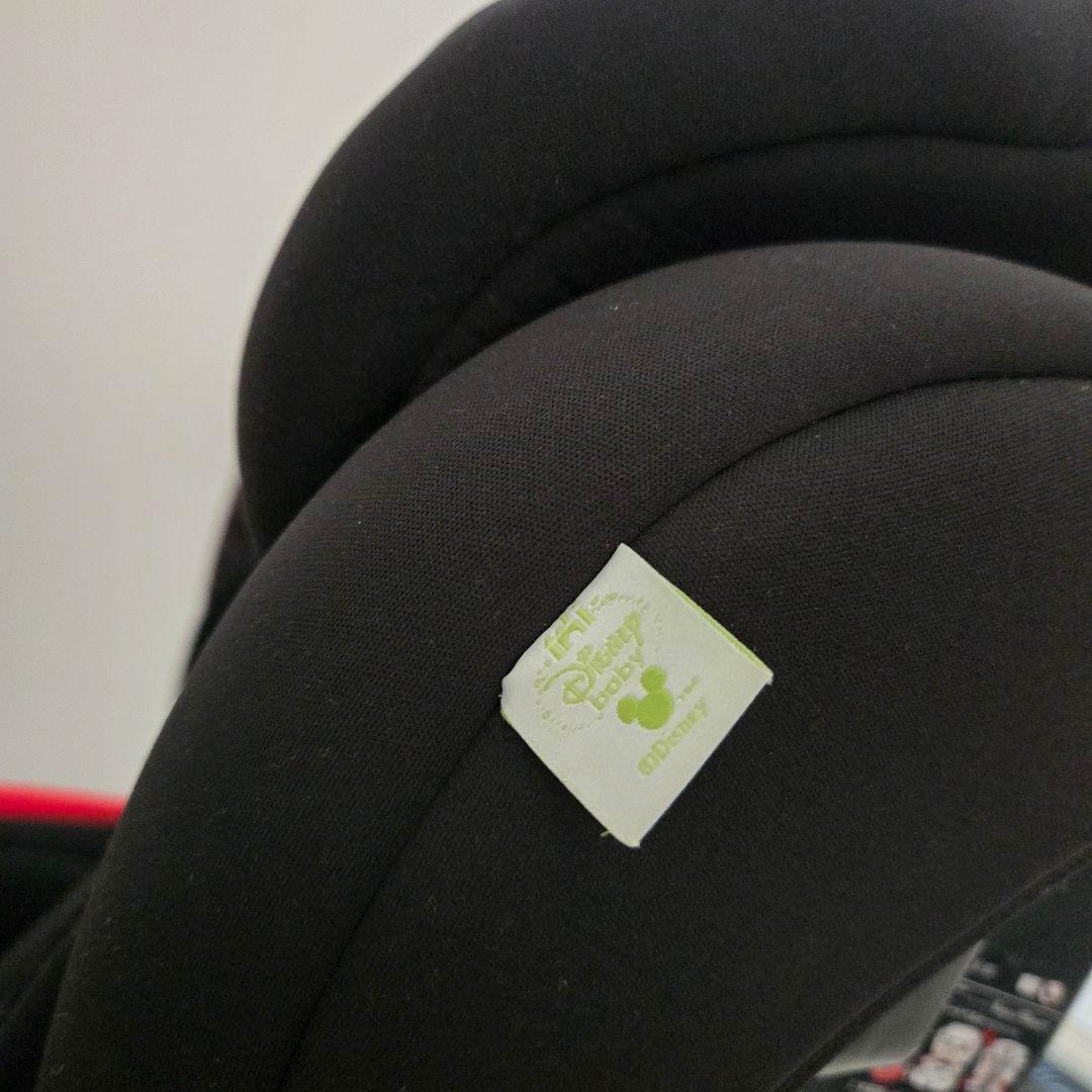 ディズニーハーネスジュニアFIX ミッキーマウス ISOFIX ジュニアシート