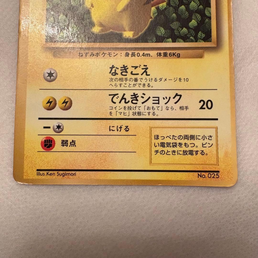 ★旧裏ピカチュウ プロモ 光沢あり コロコロ エラー　誤表記　IVY