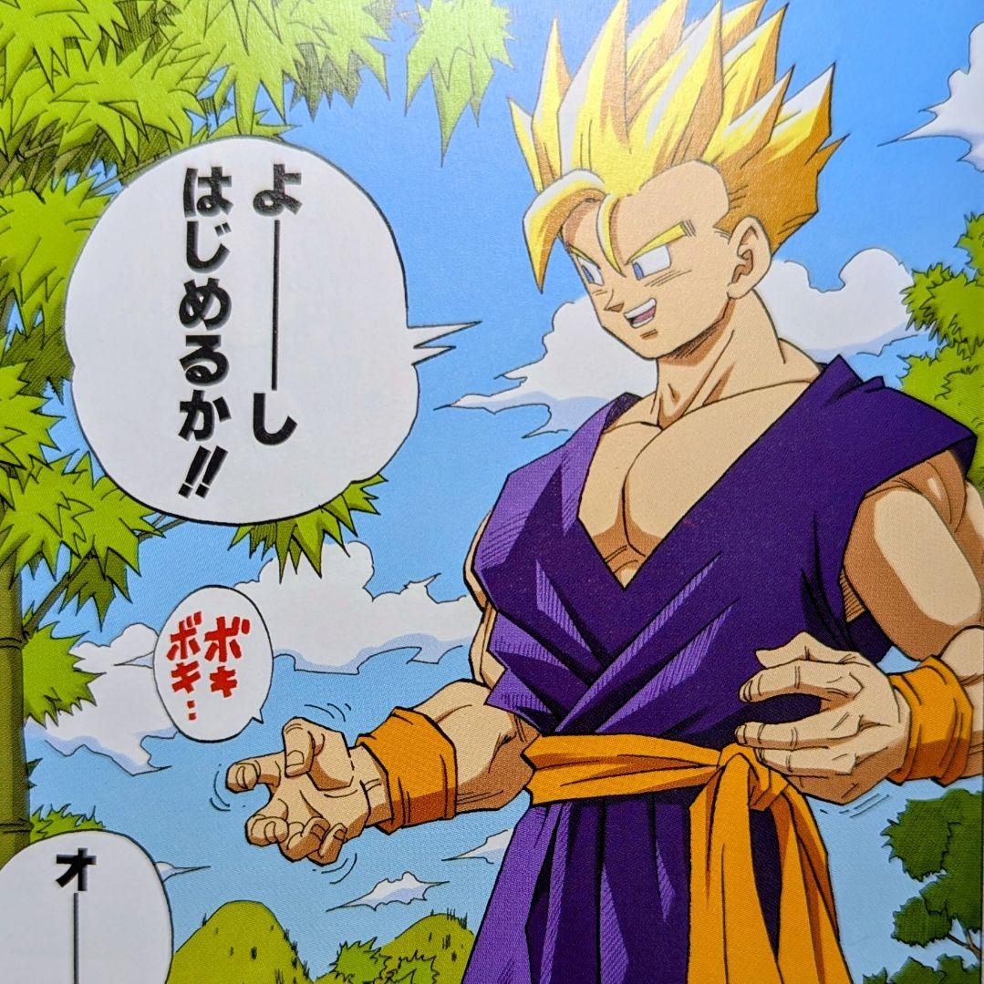 ドラゴンボール　フィギュア　リペイント　HGシリーズ 孫悟飯２体セット