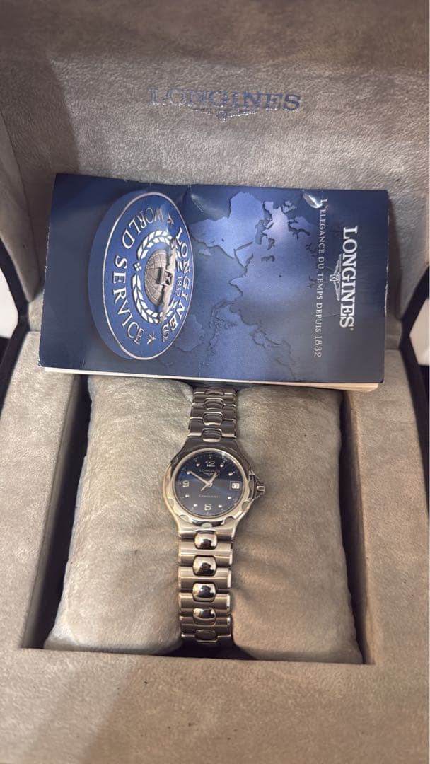 a*a様 遺品整理　美品　レア　LONGINES 腕時計　付属品付き