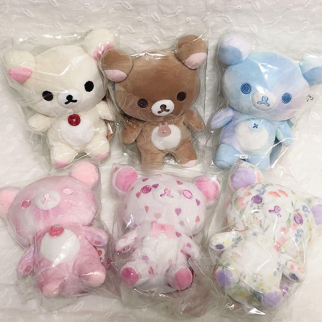 匿名　新品未使用　未開封　サンエックス　コリラックマ　 1+5Colors