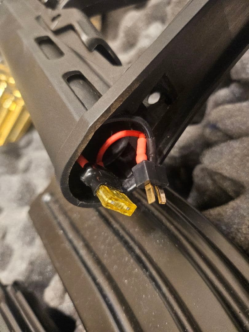 TOP M4カート式電動ガンセット ハードケース、カート付き ライブカート