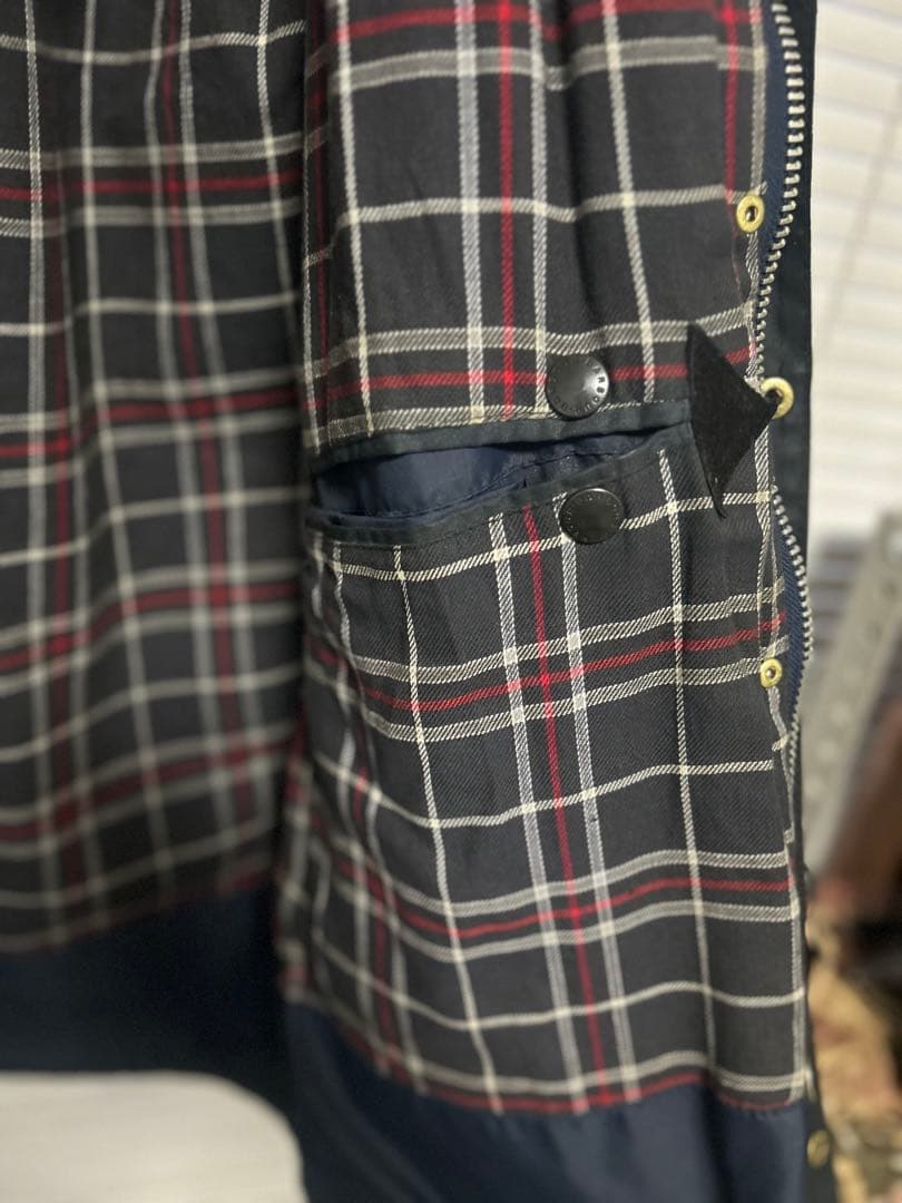 美品　バブアー Barbour ボーダー 36 ヴィンテージ　1987年製