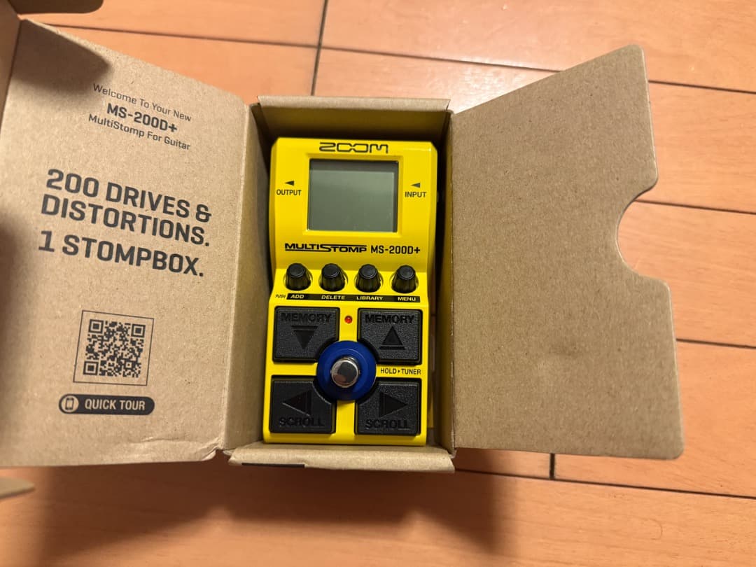 ギター ZOOM MS-200D+