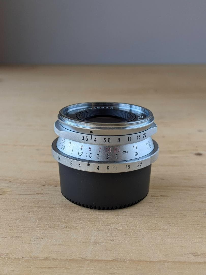 Voigtländer COLOR SKOPAR 28mmF3.5ファインダー付
