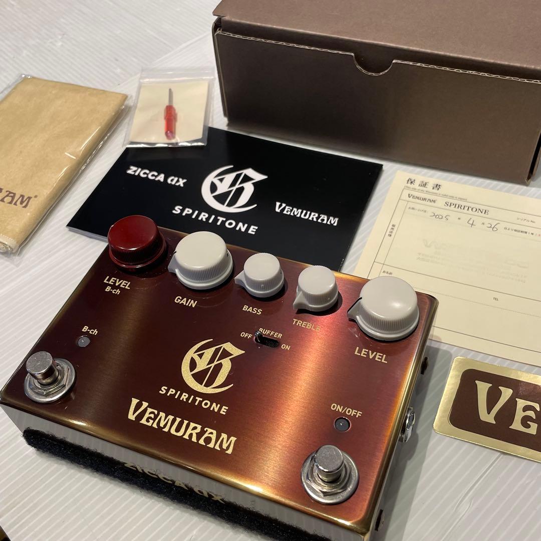 VEMURAM SPIRITONE Charシグネチャー オーバードライブペダル