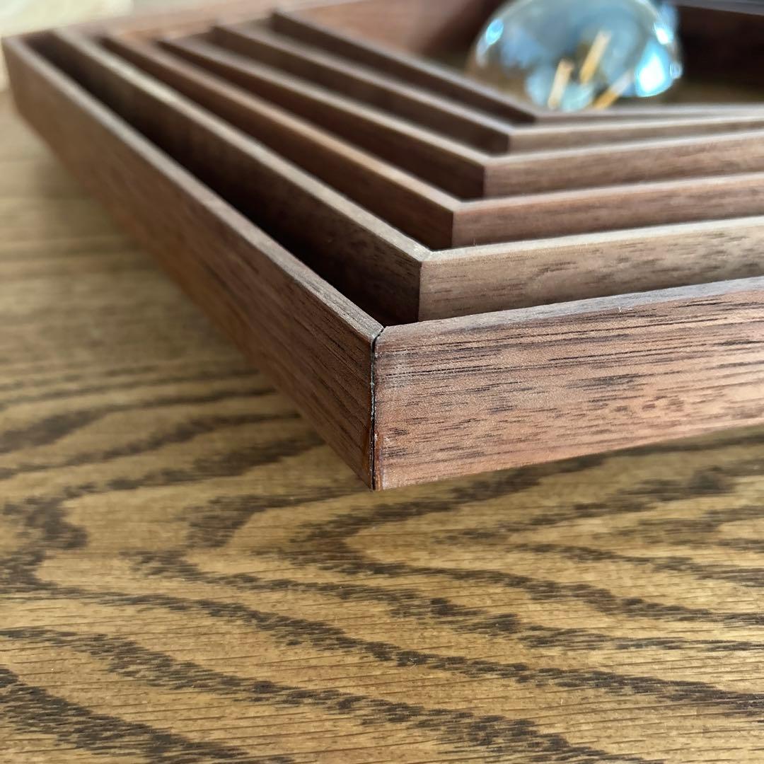 五角形　ペンダントライト ウォールナット