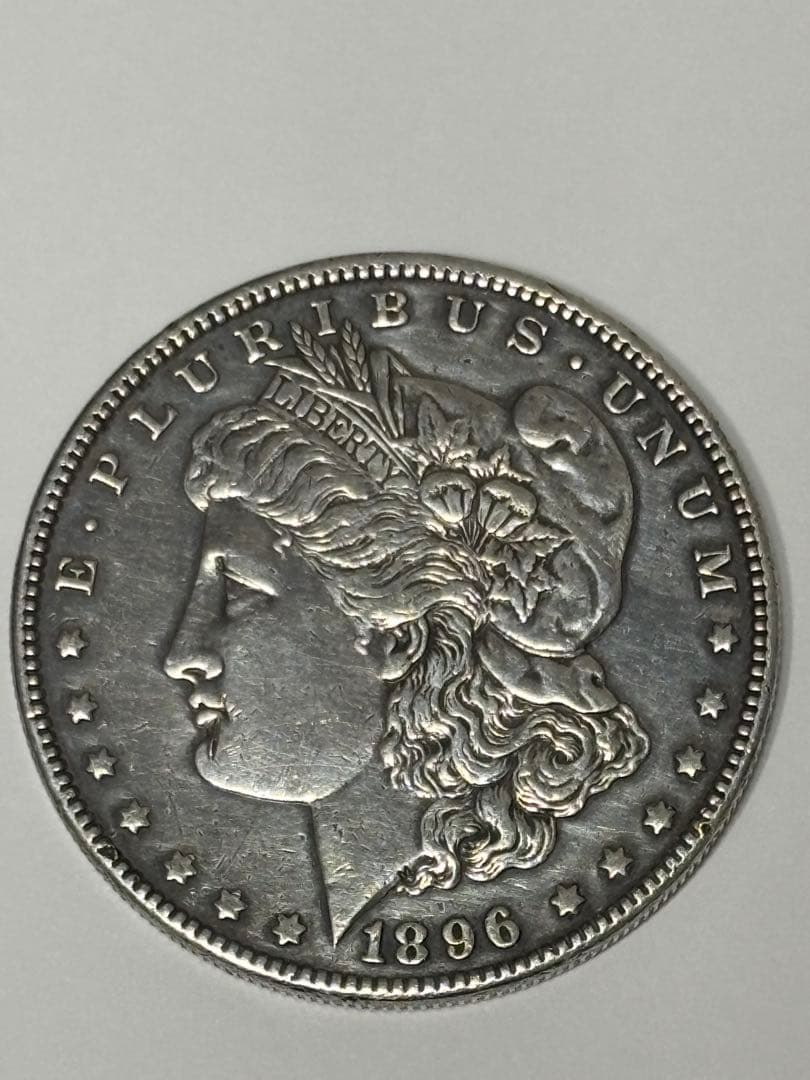 キヨキヨ　モルガン・ダラー銀貨　1896