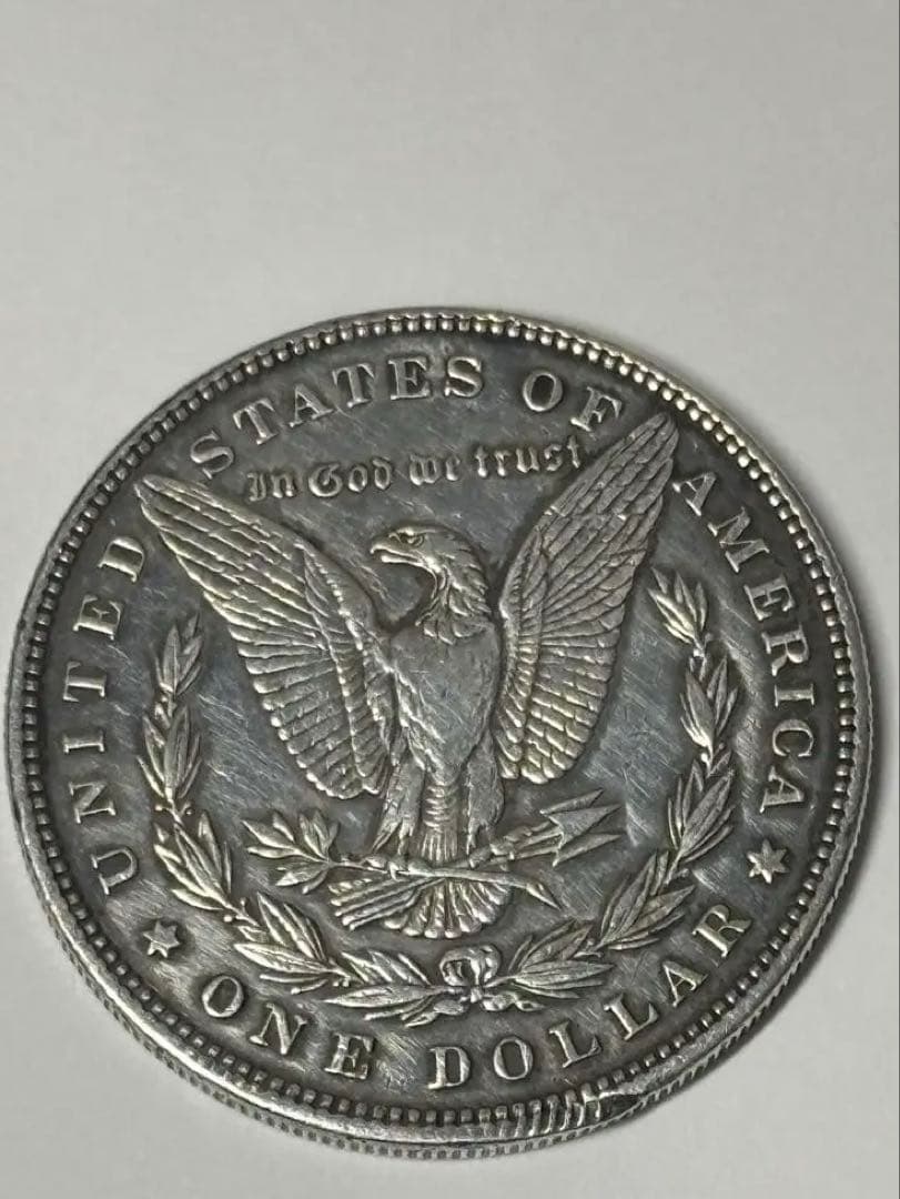 キヨキヨ　モルガン・ダラー銀貨　1896