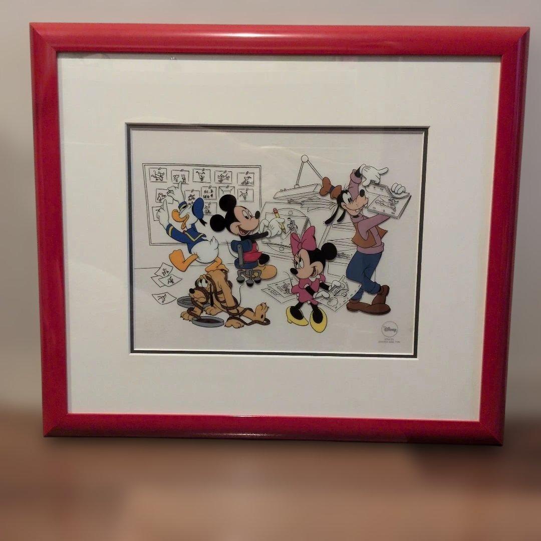 【値下げしました】ミッキーと仲間たちのアート 1996年製32900→25900