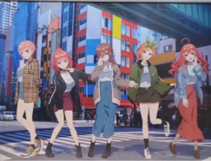 五等分の花嫁∬ アパレル特典 A0ポスター