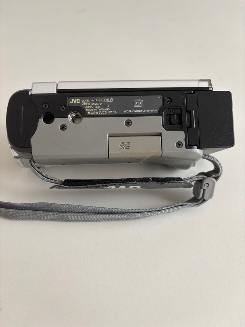 JVCケンウッド Everio GZ-E770-W ホワイト　動作確認済み