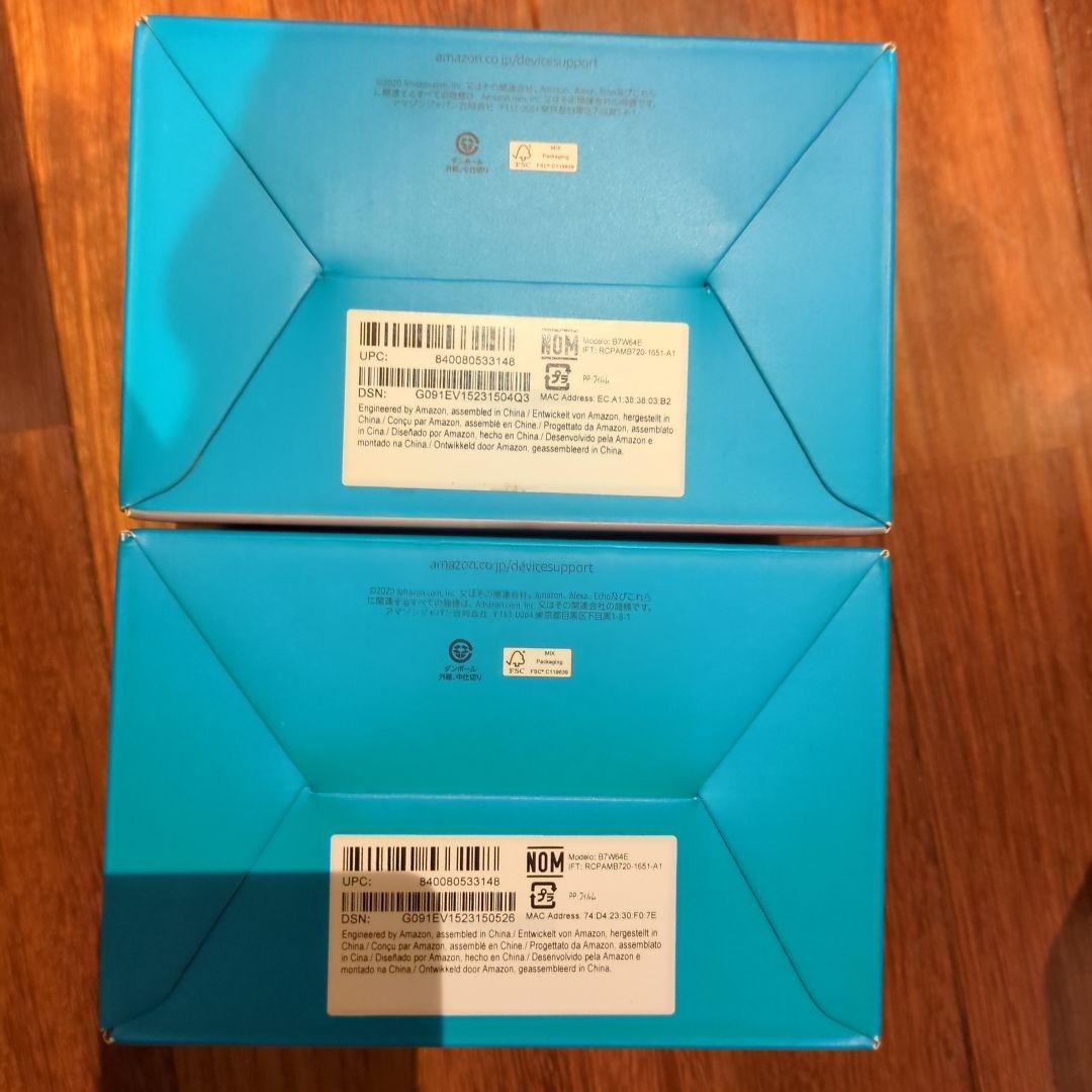 Echo Dot (エコードット) 第4世代 グレーシャーホワイト2台セット新品