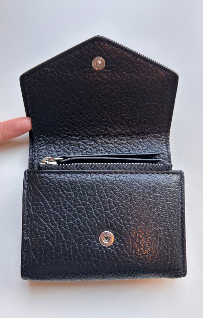 小物 Maison Margiela ZIP COMPACT TRI FOLD