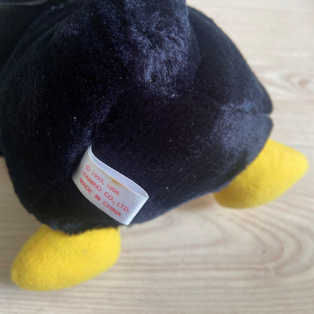 サンリオ　バツ丸　バイオリンぬいぐるみ　平成レトロ　希少激レア　非売品