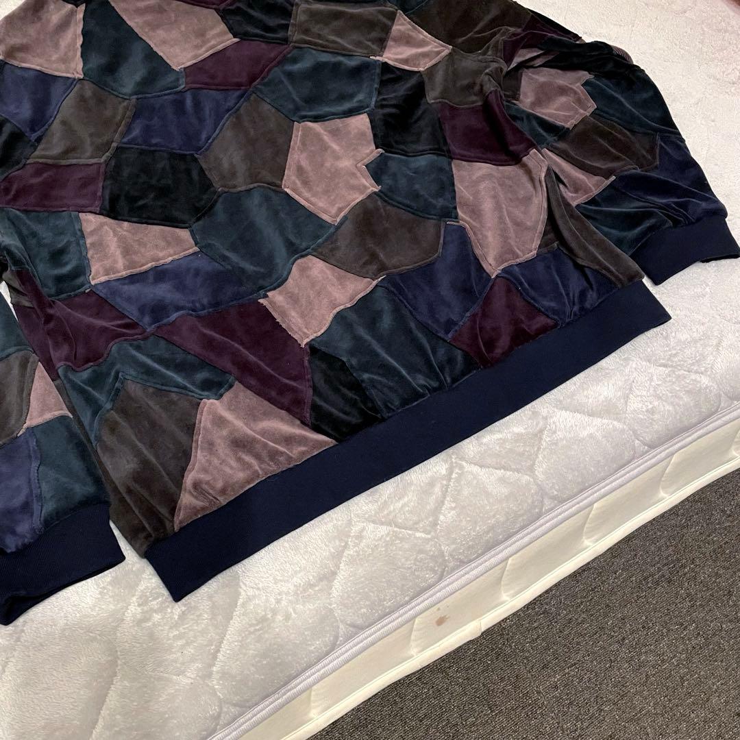 ジャケット・アウター Supreme Patchwork Velour Track Jacket