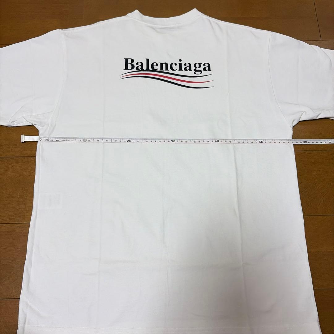 20SS バレンシアガ BALENCIAGA 定番ロゴTシャツ 白 Sサイズ
