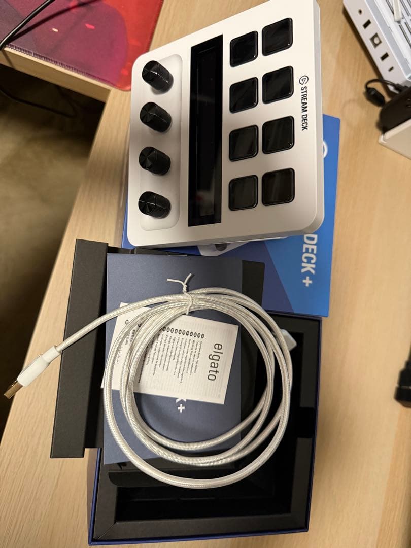 【ほぼ未使用】Elgato Stream Deck + ホワイト