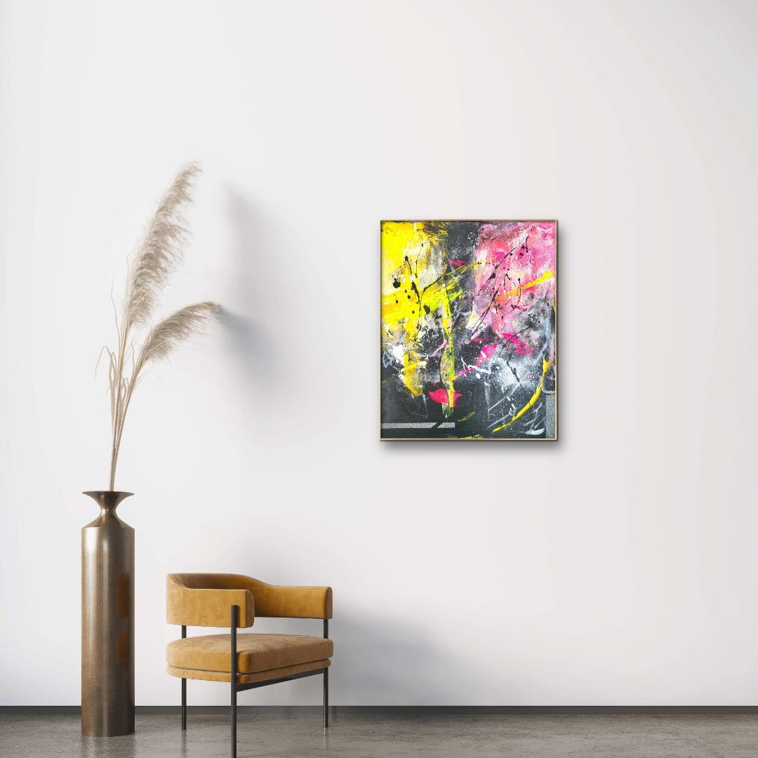 【専用】レディ / モダン画 キャンバス 50×40㎝ 原画限り おしゃれ