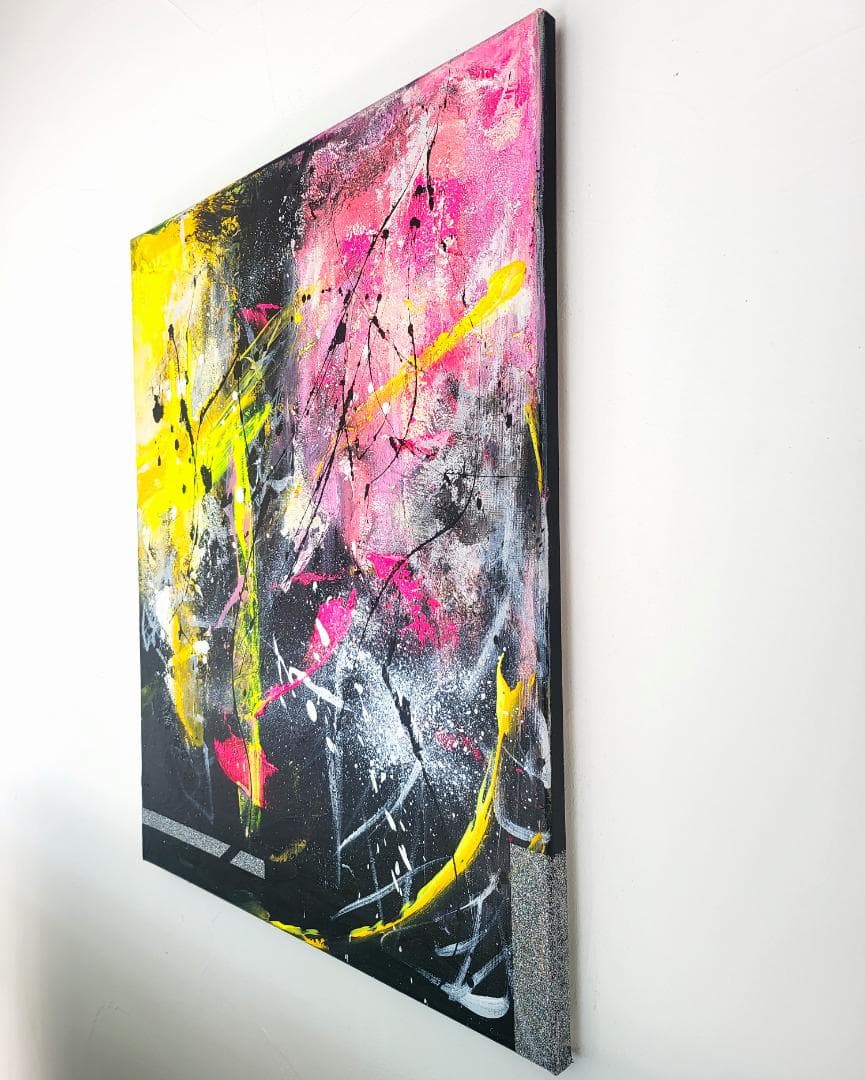 【専用】レディ / モダン画 キャンバス 50×40㎝ 原画限り おしゃれ