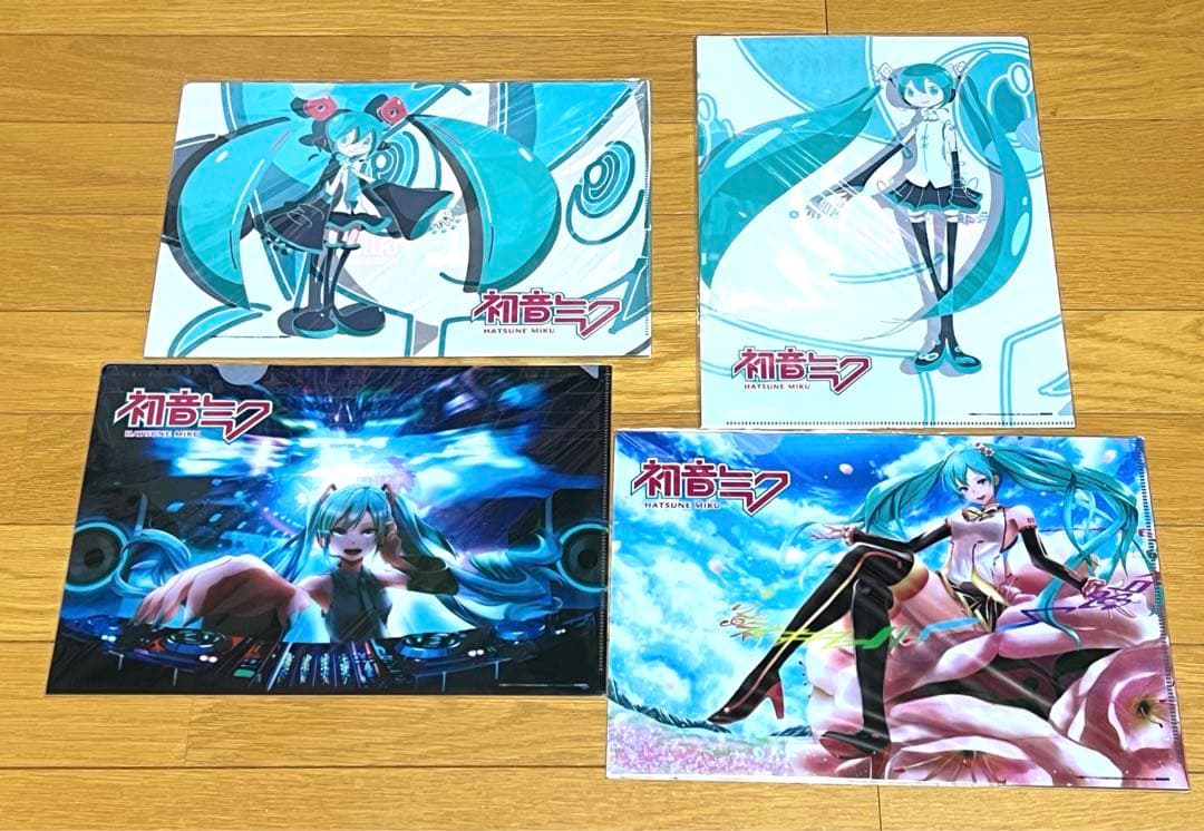 初音ミク クリアファイル セット123