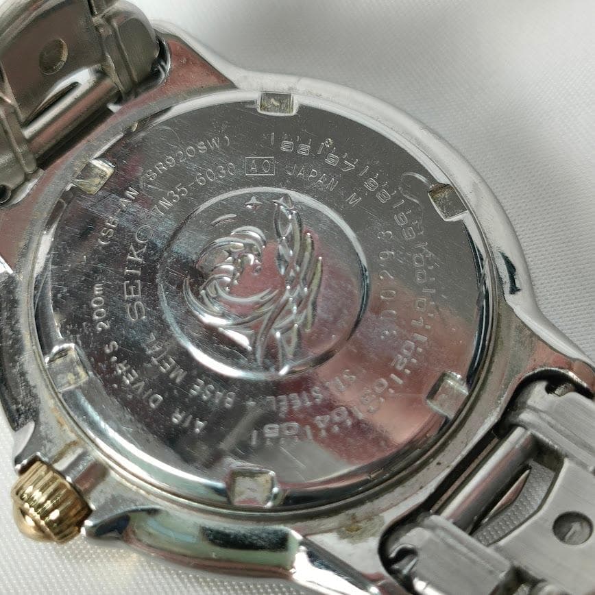 SEIKO SCUBA セイコー スキューバ オートマ 回転ベゼル シェル文字盤