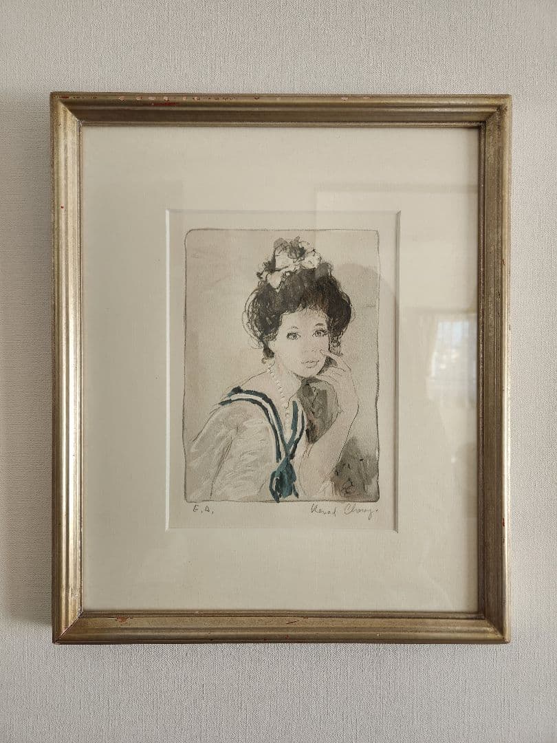 こ*む様 フランス人画家ベルナール・シャロワ（Bernard Charoy）の少